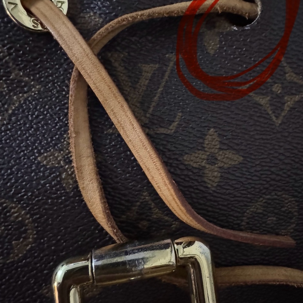 Louis Vuitton Brown and Tan Monogram Backpack - Picture 9 of 9